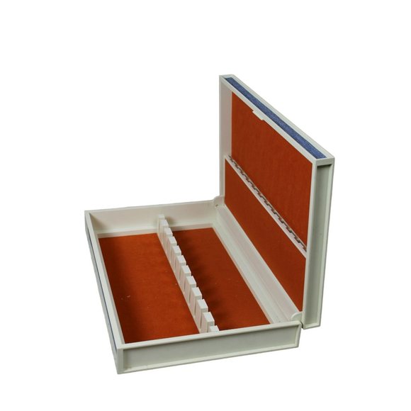 Large Plastic Silverware Storage Box with a Floral Design - Picture 8 of 12